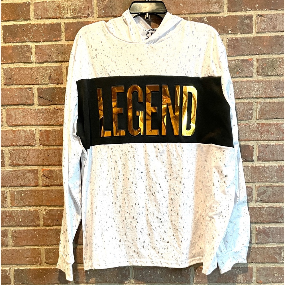 Brooklyn Laundry Men’s Long Sleeve Hoodie Size 2XL